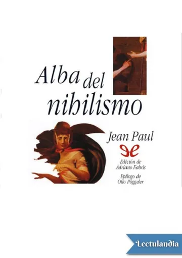 Alba del nihilismo de Jean Paul, portada del libro