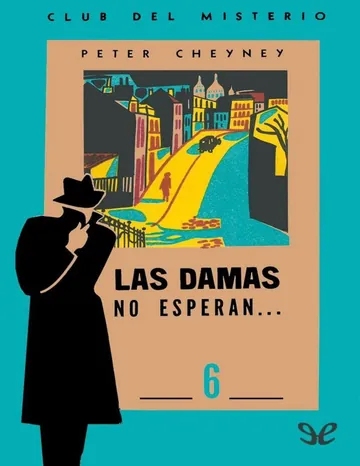 Las damas no esperan__ de Peter Cheyney, portada del libro