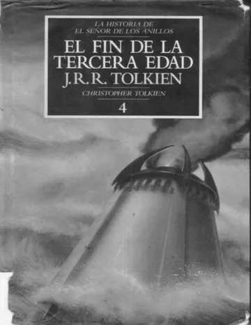 El fin de la Tercera Edad de Christopher Tolkien, portada del libro