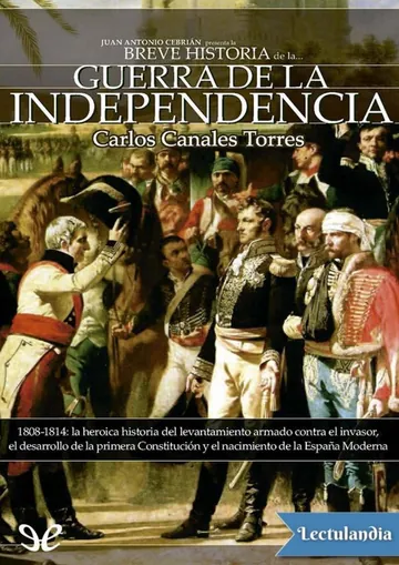 Breve historia de la Guerra de la Independencia de Carlos Canales Torres, portada del libro
