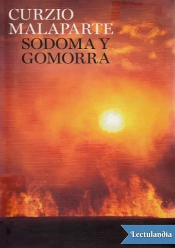 Sodoma y Gomorra de Curzio Malaparte, portada del libro