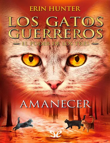 Amanecer de Erin Hunter, portada del libro