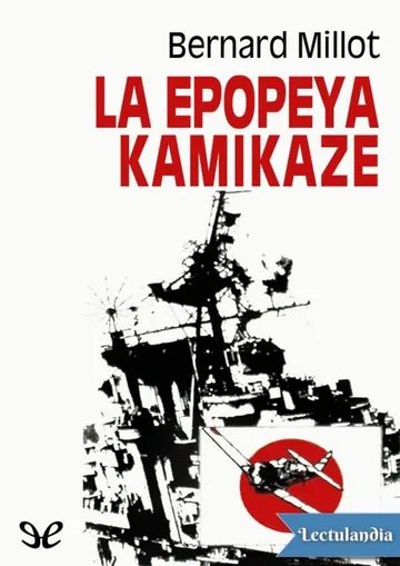 La epopeya Kamikaze de Bernard Millot, portada del libro