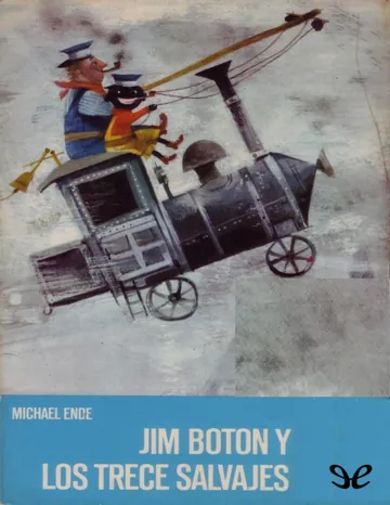 Jim Botón y los 13 salvajes de Michael Ende, portada del libro