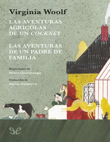Las aventuras agrícolas de un Cockney de Virginia Woolf, portada del libro