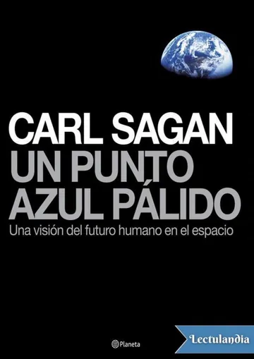 Un punto azul palido de Carl Sagan, portada del libro