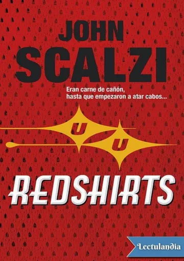 Redshirts de John Scalzi, portada del libro