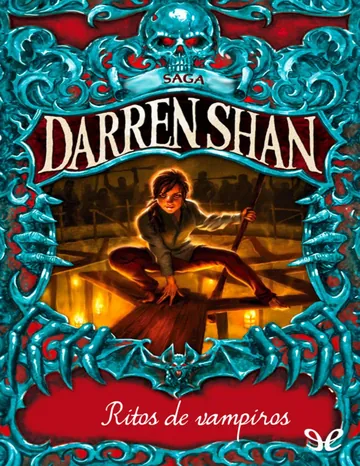 Ritos de vampiros de Darren Shan, portada del libro