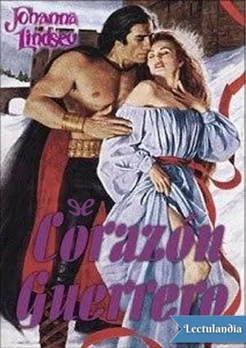Corazón guerrero de Johanna Lindsey, portada del libro