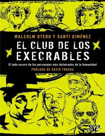 El club de los execrables de Malcolm Otero, Santi Gimenez, portada del libro