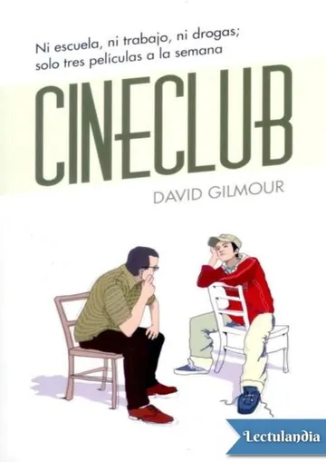 Cineclub de David Gilmour, portada del libro