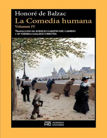 La Comedia humana. Volumen IV de Honoré de Balzac, portada del libro