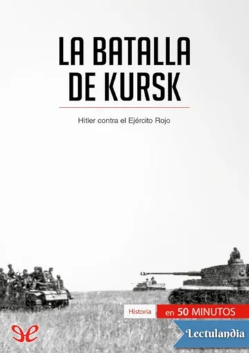La batalla de Kursk de Jonathan Duhoux, portada del libro