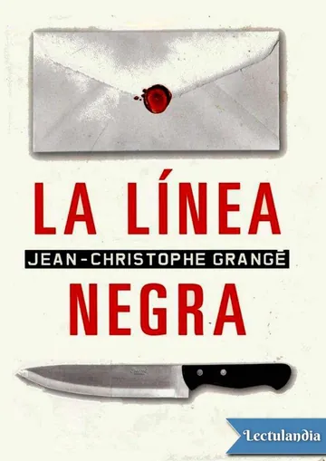 La línea negra de Jean-Christophe Grangé, portada del libro