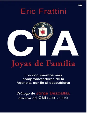 CIA. Joyas de familia de Frattini, portada del libro