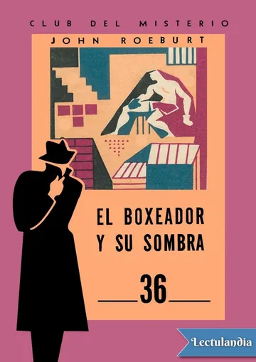 El boxeador y su sombra de John Roeburt, portada del libro
