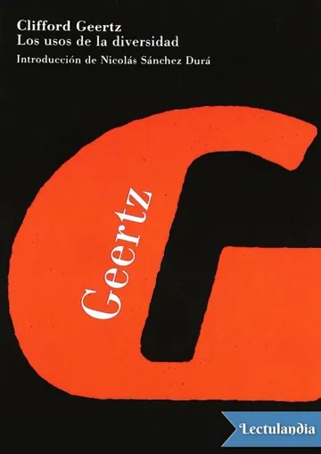 Los usos de la diversidad de Clifford Geertz, portada del libro
