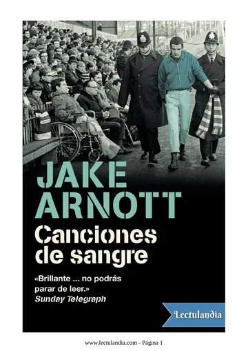 Canciones de sangre de Jake Arnott, portada del libro
