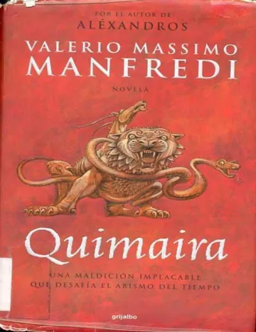 Quimaira de Valerio Massimo Manfredi, portada del libro