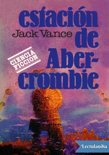Estación de Abercrombie de Jack Vance, portada del libro