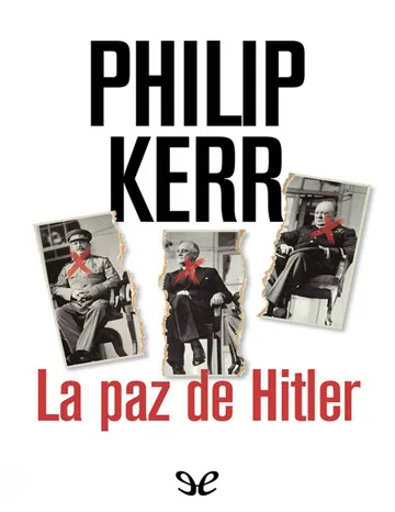 La paz de Hitler de Philip Kerr, portada del libro