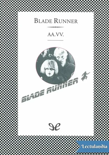 Blade Runner de AA. VV., portada del libro