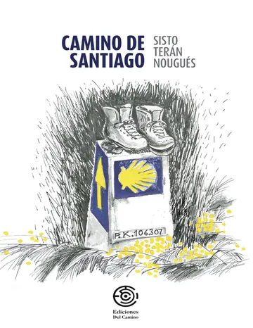 Camino de Santiago de Sisto Terán Nougués, portada del libro
