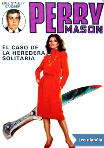 El caso de la heredera solitaria de Erle Stanley Gardner, portada del libro