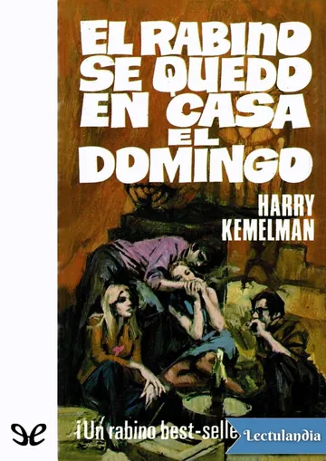 El rabino se quedó en casa el domingo de Harry Kemelman, portada del libro