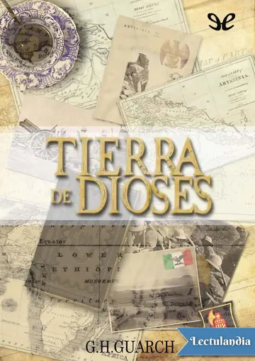 Tierra de dioses de G. H. Guarch, portada del libro