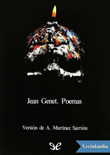 Poemas de Jean Genet, portada del libro