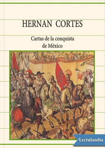 Cartas de la conquista de México de Hernán Cortés, portada del libro