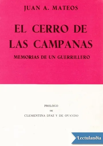 El Cerro de las Campanas de Juan Antonio Mateos, portada del libro