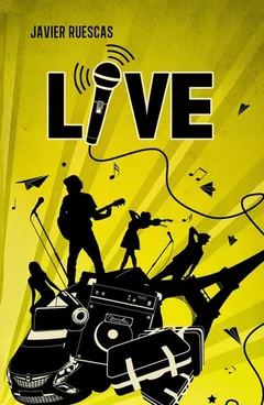 Live de Javier Ruescas, portada del libro