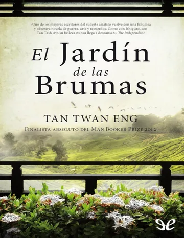 El jardín de las brumas de Tan Twan Eng, portada del libro
