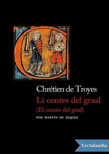 El cuento del Grial de Chrétien de Troyes, portada del libro