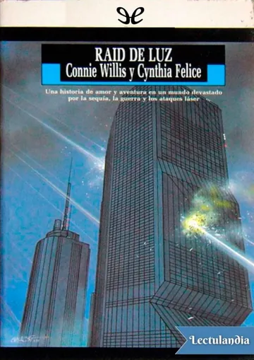 Raid de luz de Connie Willis, portada del libro