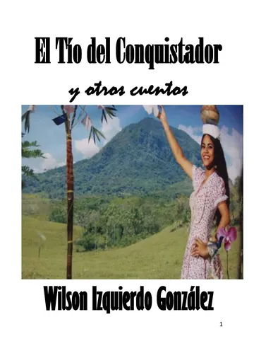 El tío del Conquistador y otros cuentos de Wilson Izquierdo González, portada del libro