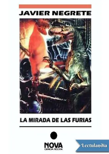 La mirada de las furias de Javier Negrete, portada del libro