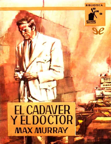 El cadáver y el doctor de Max Murray, portada del libro