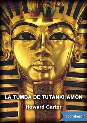 La tumba de Tutankhamón de Howard Carter, portada del libro