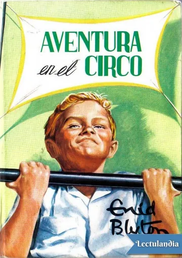 Aventura en el Circo de Enid Blyton, portada del libro
