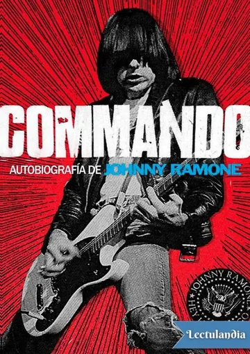Commando. Autobiografía de Johnny Ramone de Johnny Ramone, portada del libro