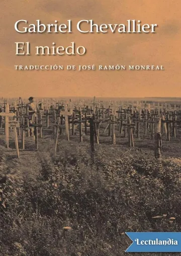 El miedo de Gabriel Chevallier, portada del libro