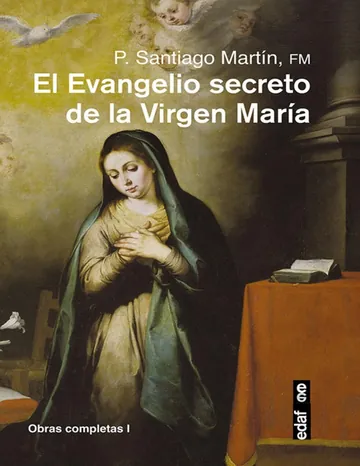 El Evangelio secreto de la Virgen María de Santiago Mertin, portada del libro