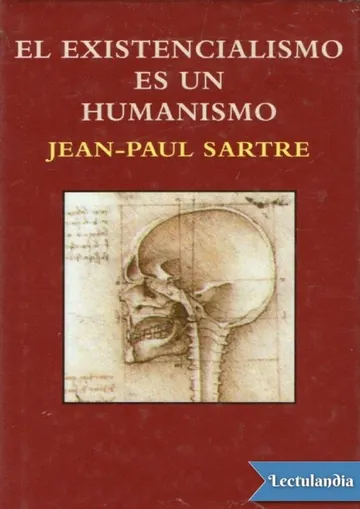 El exitencialismo es un humanismo de Jean-Paul Sartre, portada del libro