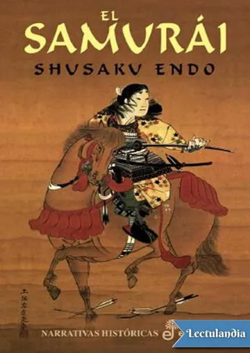 El samurái de Endo Shusaku, portada del libro