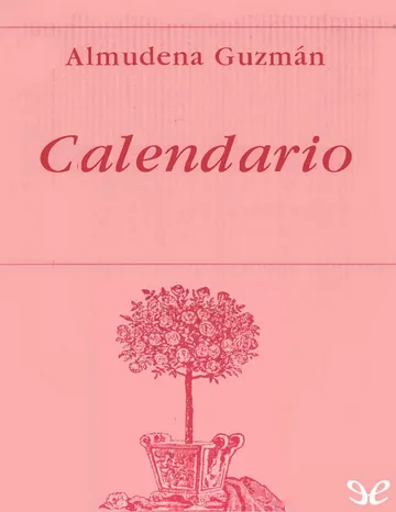 Calendario de Almudena Guzman, portada del libro