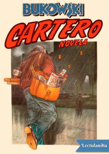 Cartero de Charles Bukowski, portada del libro