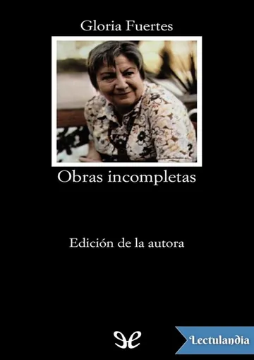 Obras incompletas de Gloria Fuertes, portada del libro